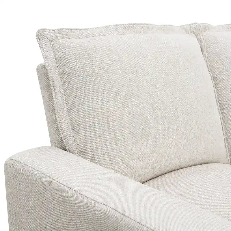 Fauteuil inclinable électrique beige/gris avec port USB et positions infinies, 1 place