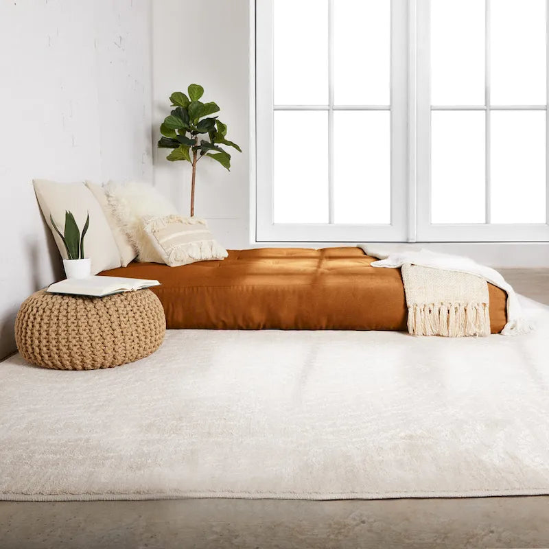 Matelas futon capitonné grand format 6 po, certifié CertiPUR-US, 16 couleurs, matelas seulement