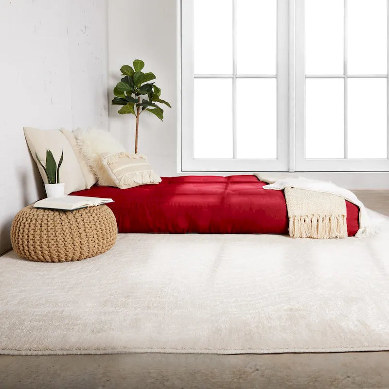 Matelas futon capitonné grand format 6 po, certifié CertiPUR-US, 16 couleurs, matelas seulement