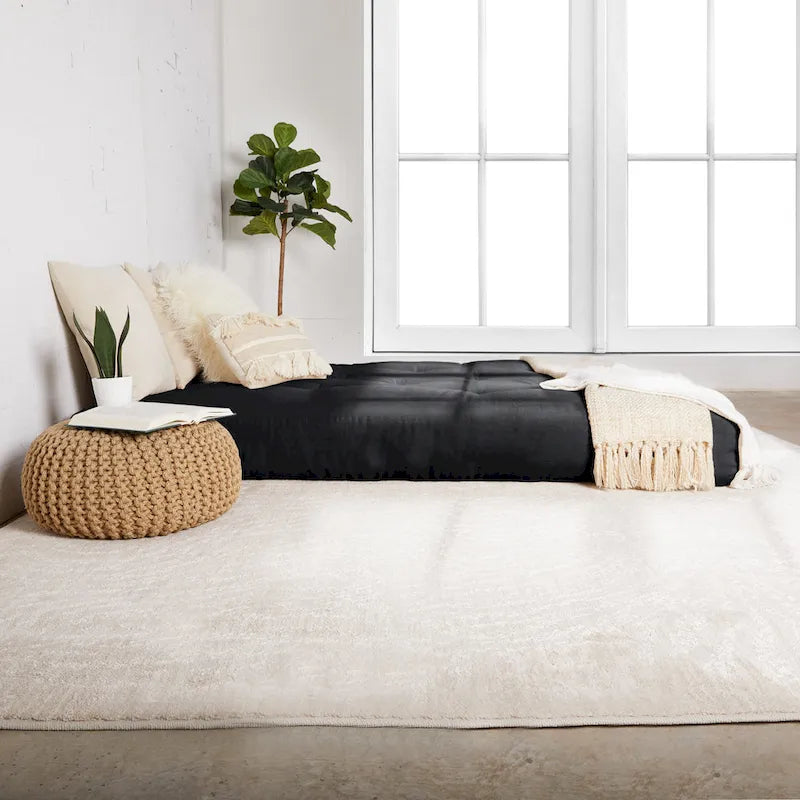 Matelas futon capitonné grand format 6 po, certifié CertiPUR-US, 16 couleurs, matelas seulement
