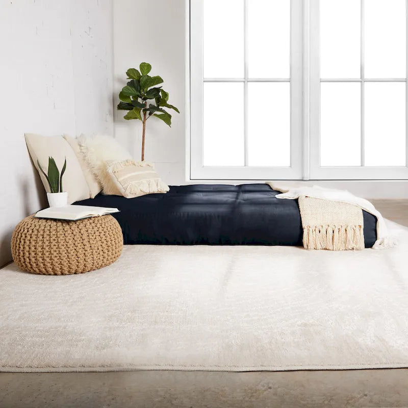 Matelas futon capitonné grand format 6 po, certifié CertiPUR-US, 16 couleurs, matelas seulement