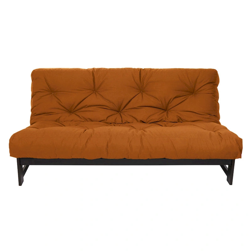 Matelas futon capitonné grand format 6 po, certifié CertiPUR-US, 16 couleurs, matelas seulement