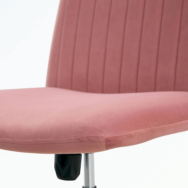 Fauteuil de bureau ergonomique pivotant à 360° en forme de coquille (gris/rose/beige/blanc/bleu) avec hauteur réglable et dossier inclinable, pour 1 personne