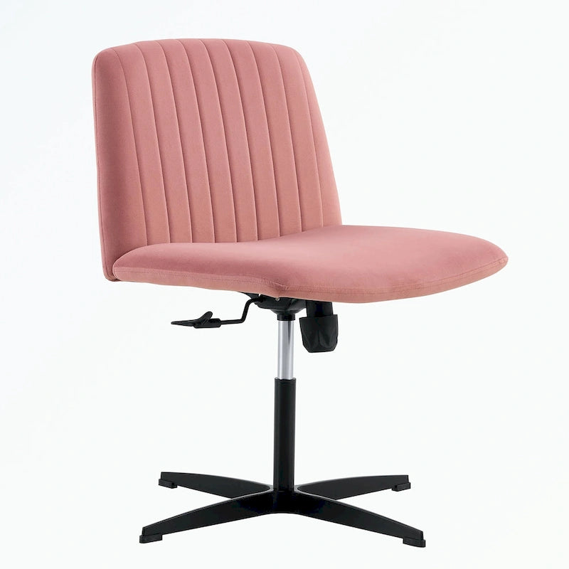 Fauteuil de bureau ergonomique pivotant à 360° en forme de coquille (gris/rose/beige/blanc/bleu) avec hauteur réglable et dossier inclinable, pour 1 personne