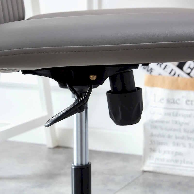 Fauteuil de bureau ergonomique pivotant à 360° en forme de coquille (gris/rose/beige/blanc/bleu) avec hauteur réglable et dossier inclinable, pour 1 personne