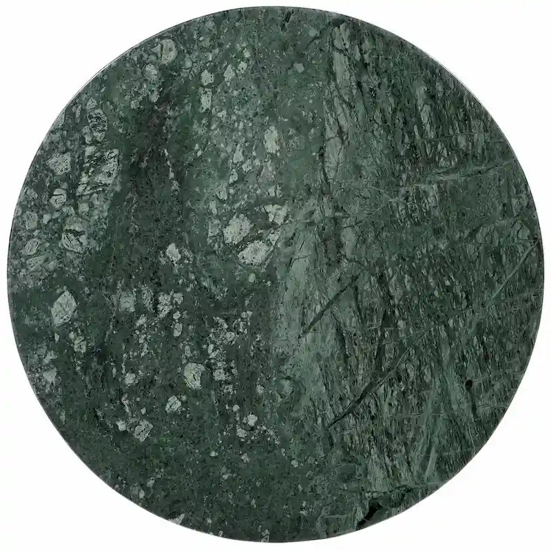 Table d'appoint/Table basse ronde en marbre marron/vert/rouge/blanc/noir
