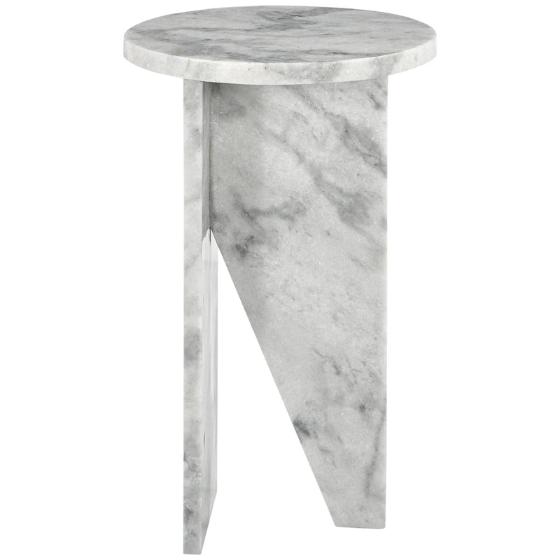 Table d'appoint/Table basse ronde en marbre marron/vert/rouge/blanc/noir
